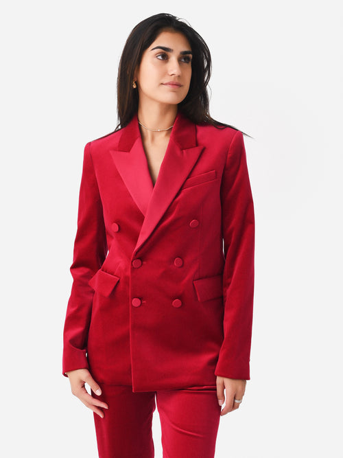 ALC Women's Declan Velvet Jacket