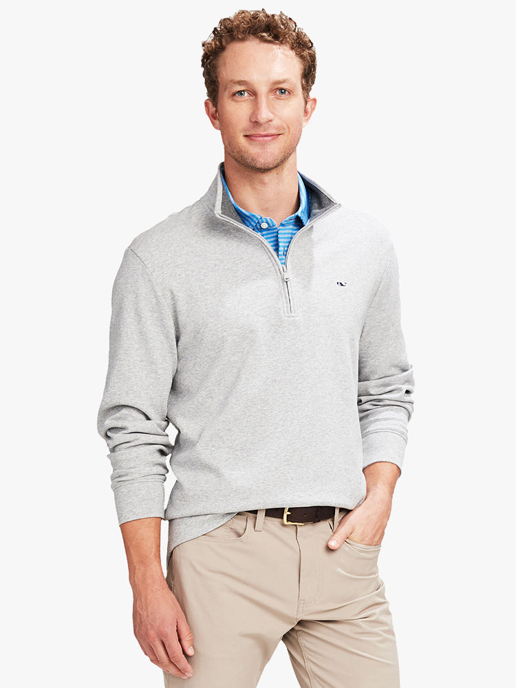Vineyard Vines Men’s Saltwater Half Zip - Saint Bernard