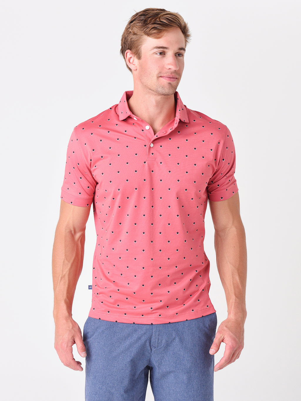 Mizzen+Main Men's Wilson Polo - Saint Bernard