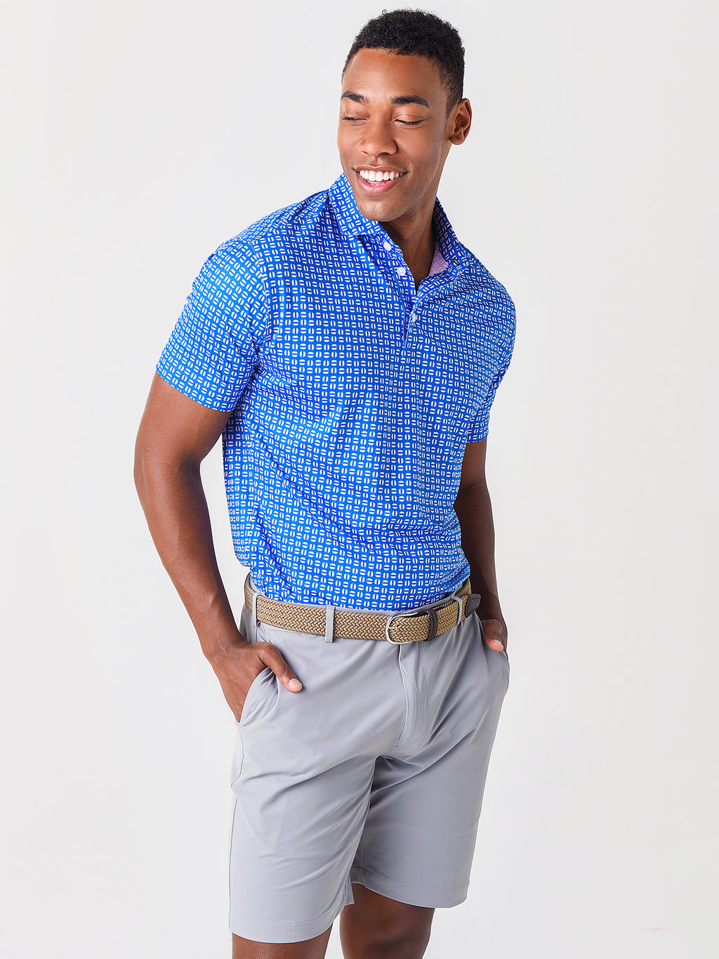 Mizzen+Main Men's Phil Mickelson Polo - Saint Bernard