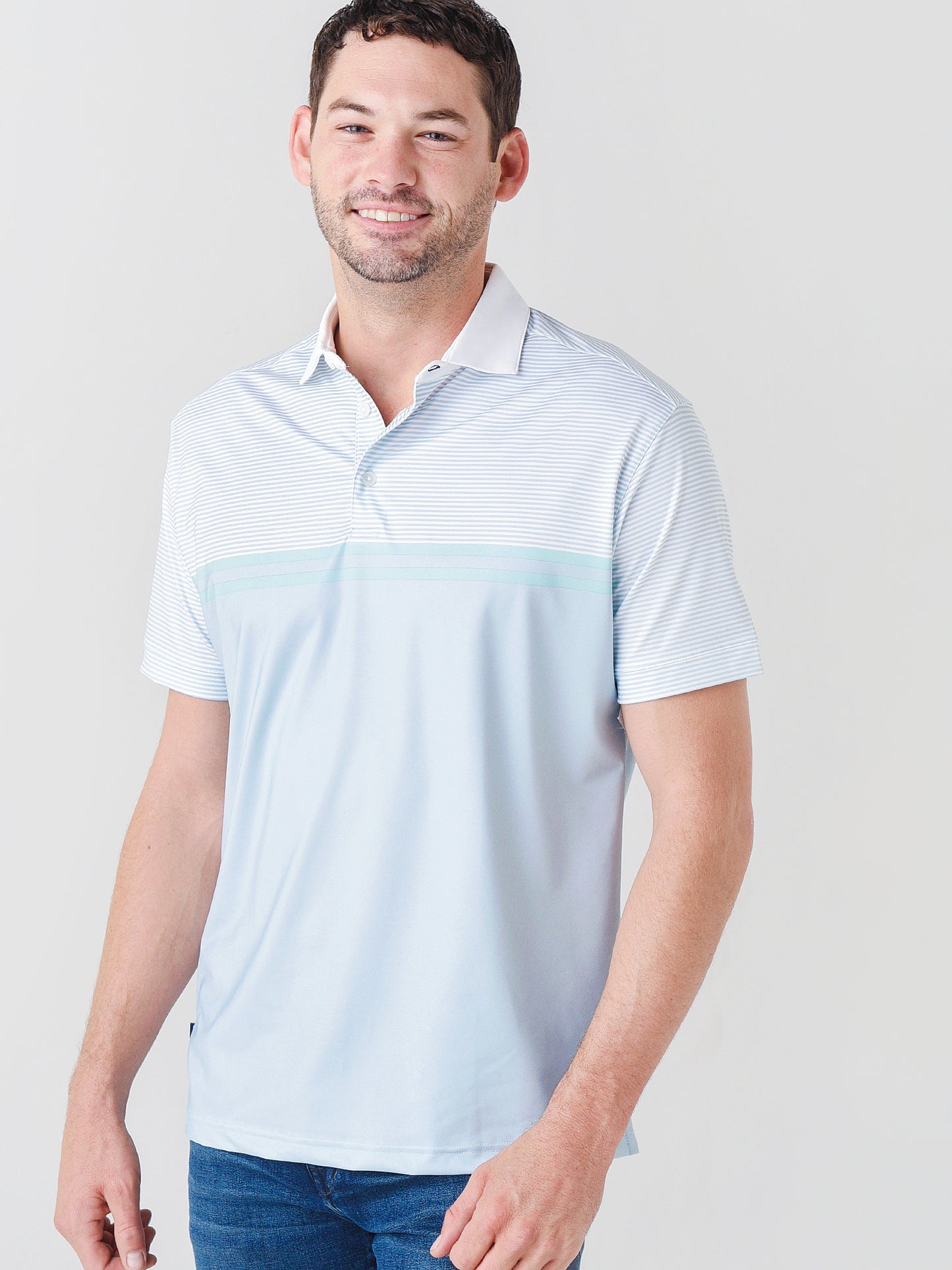 Mizzen+Main Men's Clubhouse Polo - Saint Bernard