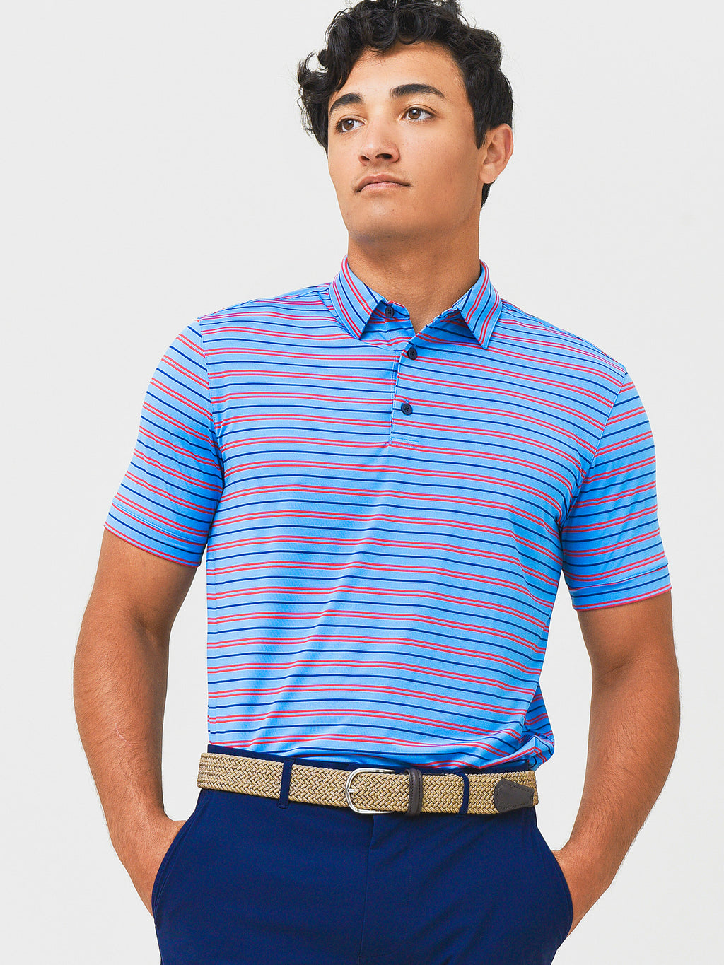 Mizzen+Main Men's Versa Polo - Saint Bernard