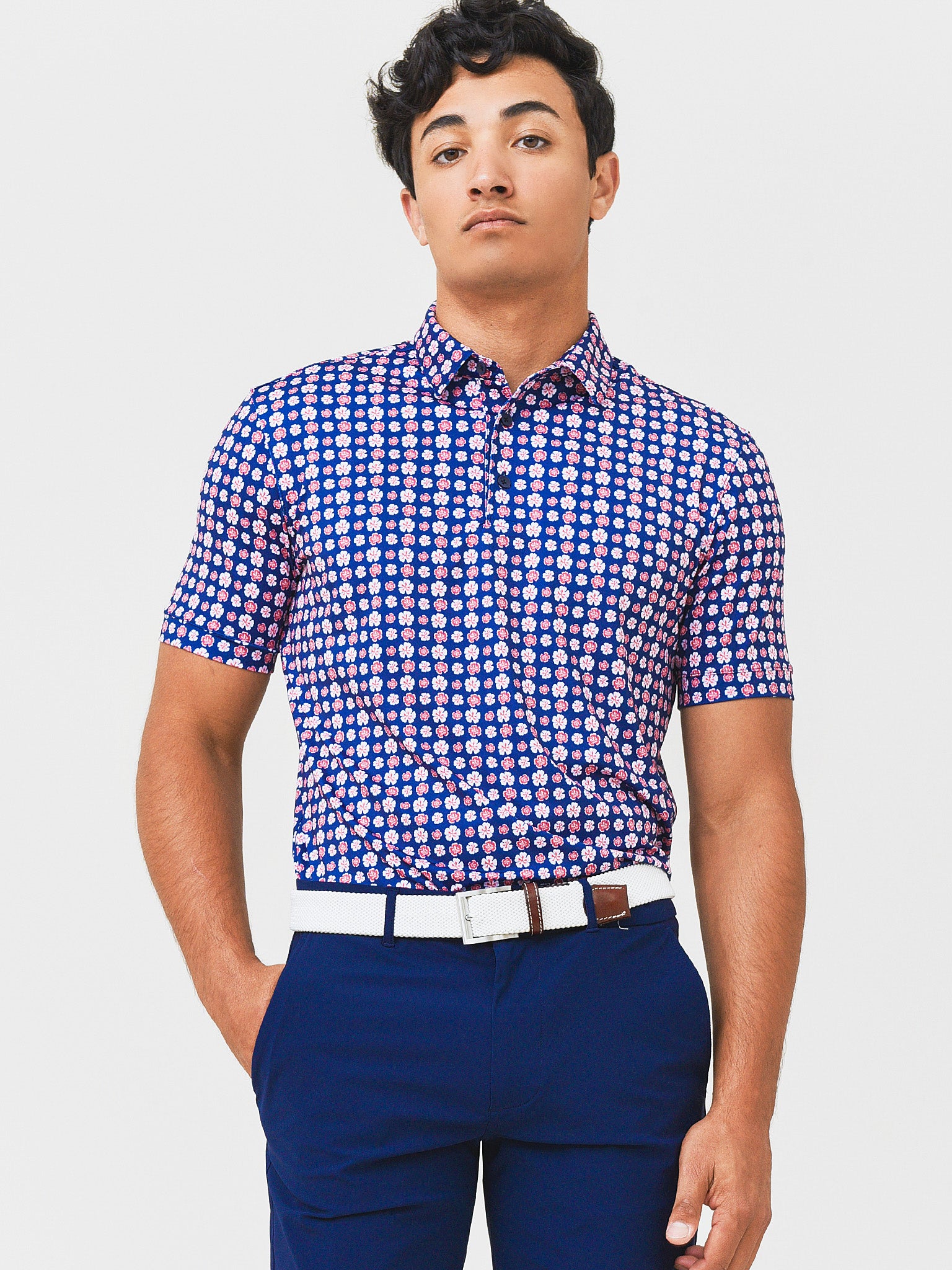 Mizzen+Main Men's Versa Polo - Saint Bernard