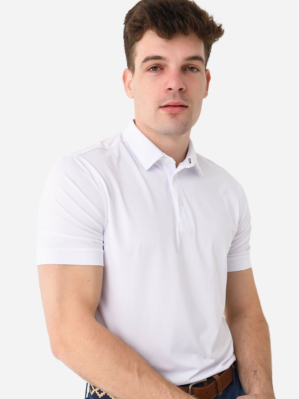 Mizzen+Main Men's Trim Versa Polo - Saint Bernard