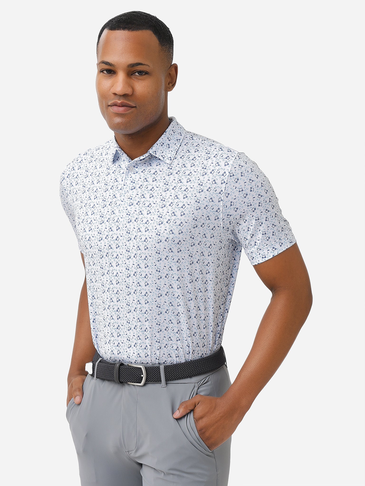 Mizzen+Main Men's Versa Polo - Saint Bernard