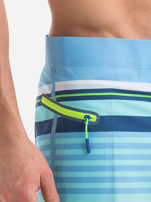 Vineyard Vines Tidal Stripe Laser Cut Boardshorts