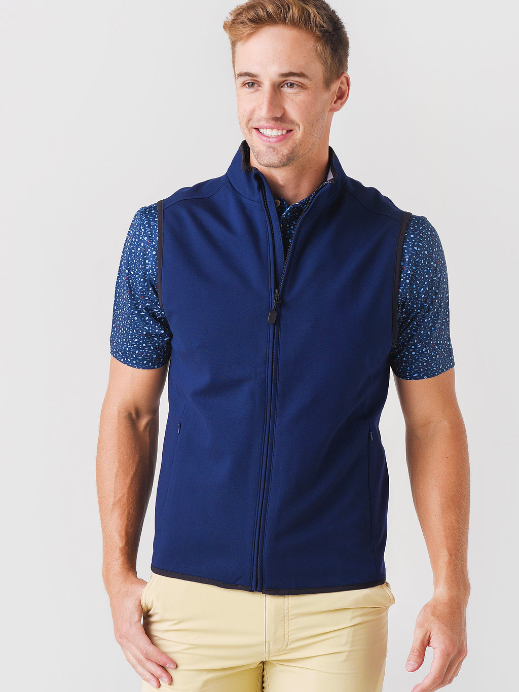 Mizzen + Main Men's Bryant Vest - Saint Bernard