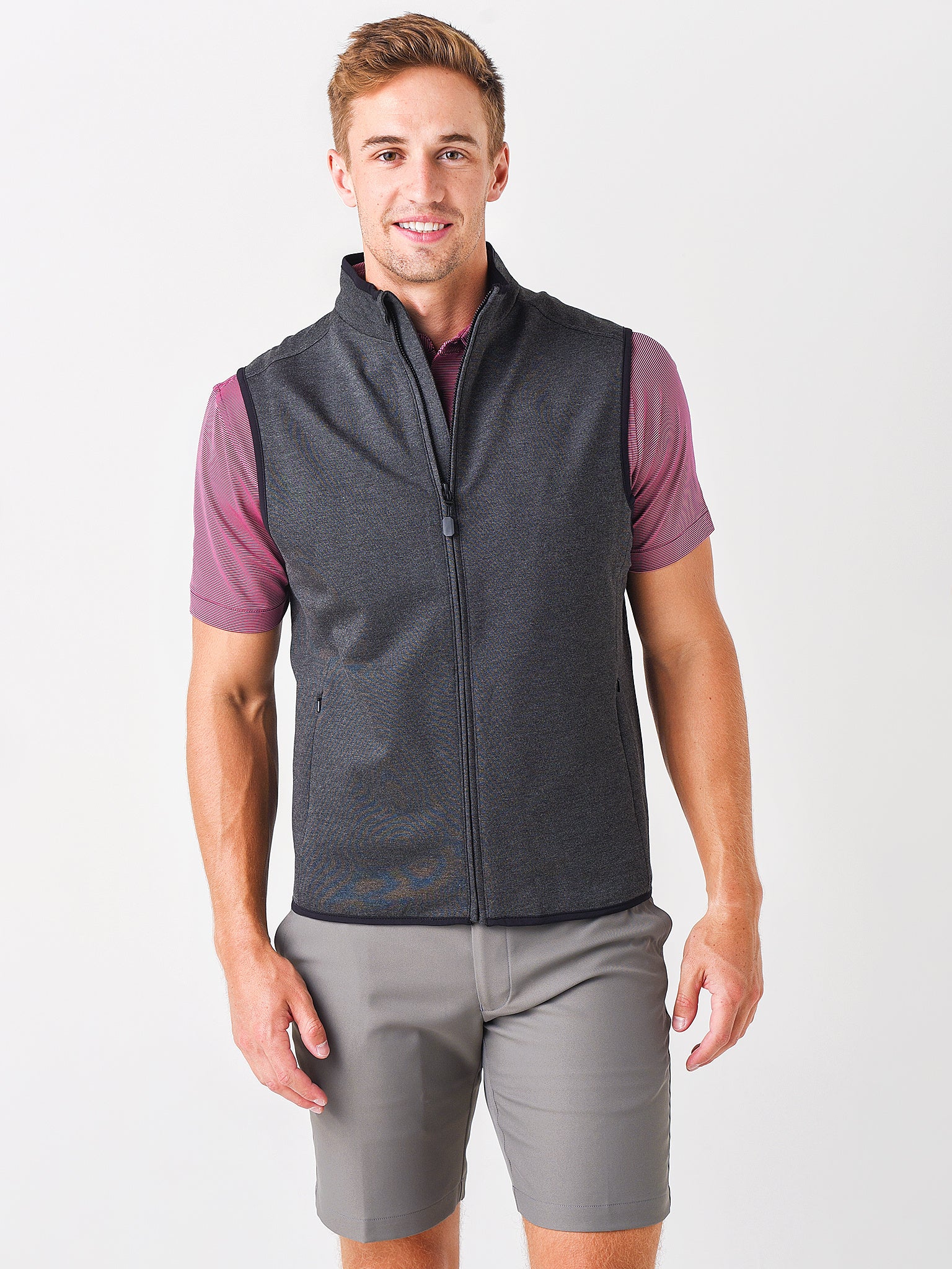Mizzen + Main Men's Bryant Vest - Saint Bernard