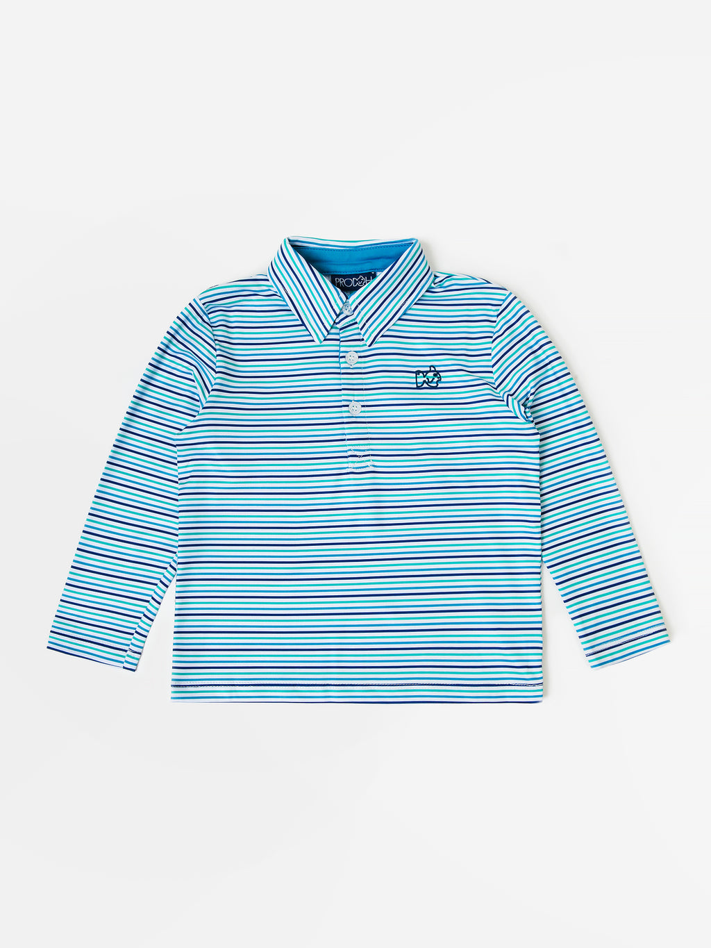 Prodoh Boys' Long Sleeve Performance Polo - Saint Bernard