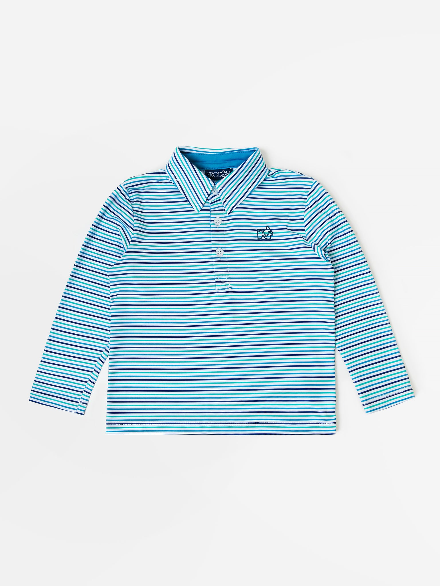 Prodoh Boys' Long Sleeve Performance Polo - Saint Bernard