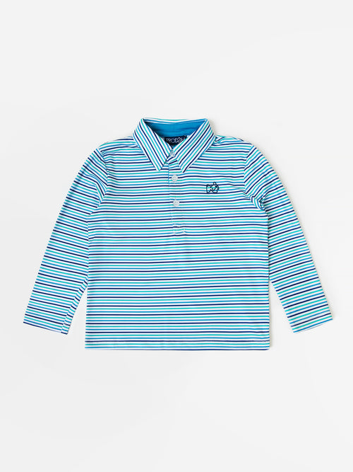 Prodoh Boys' Long Sleeve Performance Polo