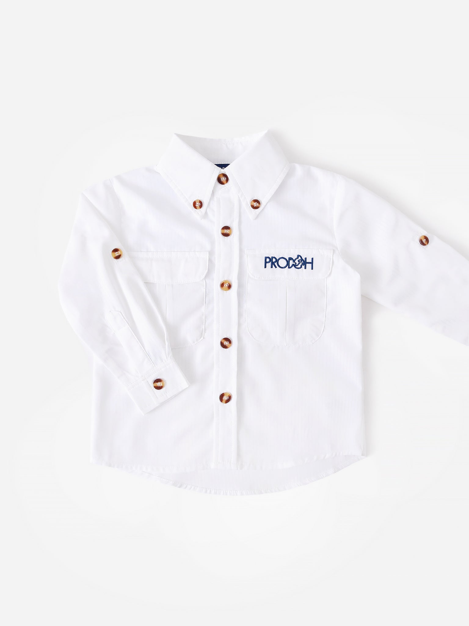 Prodoh Baby Boys' Tonal Fishing Shirt - Saint Bernard