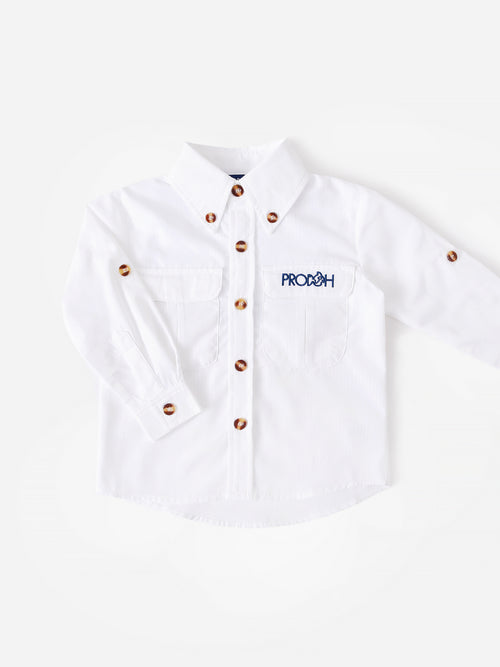 Prodoh Baby Boys' Tonal Fishing Shirt