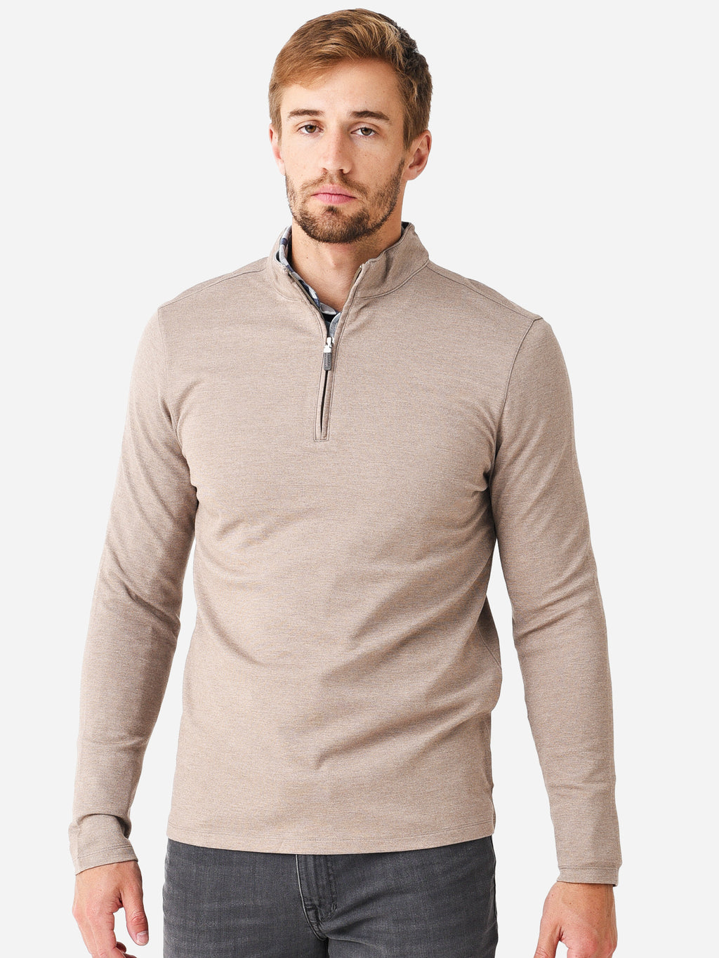 Mizzen+Main Men's Proflex Quarter-Zip - Saint Bernard