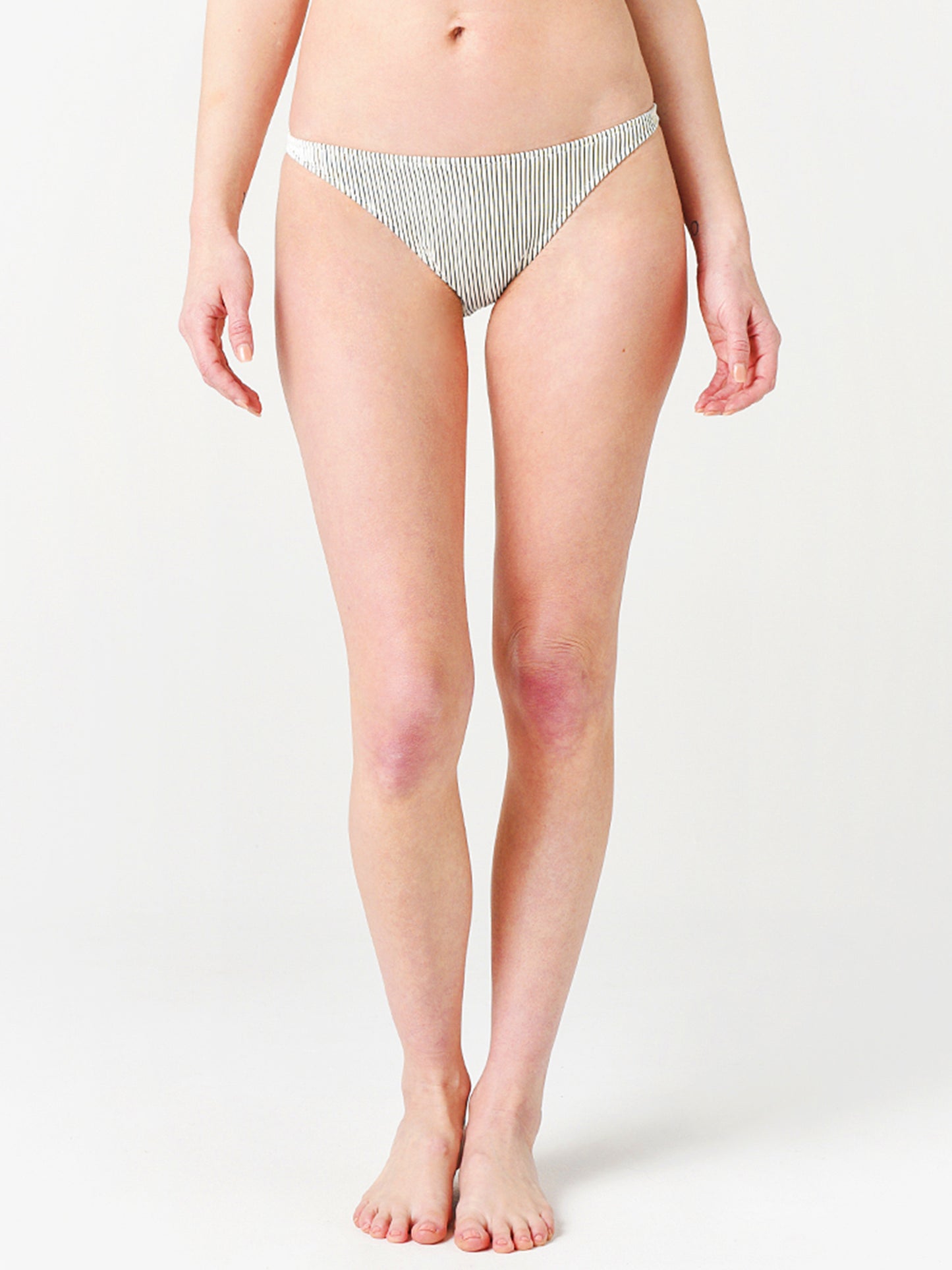 Tori Praver Women's Marlow Rib Classic Bikini Bottom - Saint Bernard