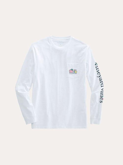 Vineyard Vines Men's Oktoberfest Whale-Sleeve Pocket T-Shirt