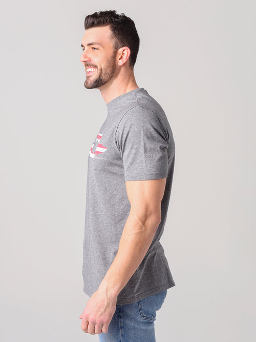 Vineyard Vines Men's Short Sleeve USA Tarpon Chest Stripe Tee