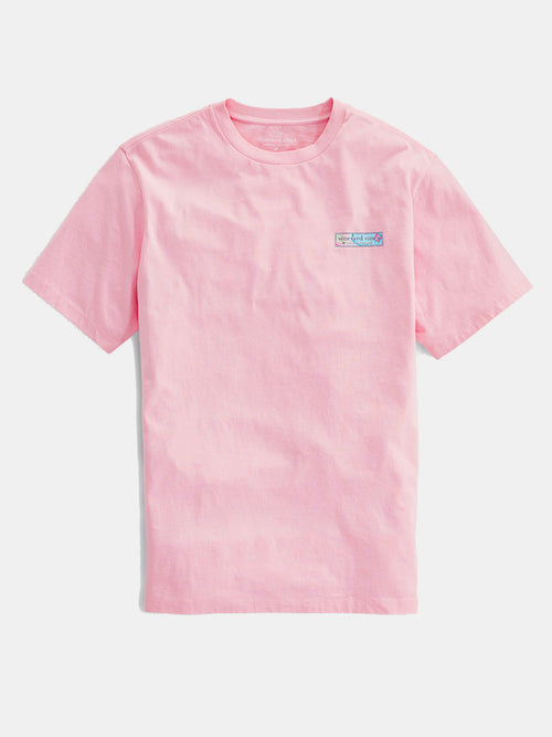 Vineyard Vines Men's Short Sleeve Resort Pool Logo Box Fill Tee