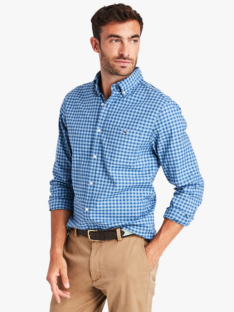 Vinyard Vines Men’s Classic Fit Sycamore Tucker Shirt - Saint Bernard