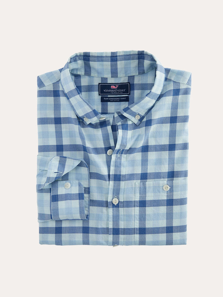 Vineyard Vines Adirondack Slim Fit Longshore Shirt - Saint Bernard