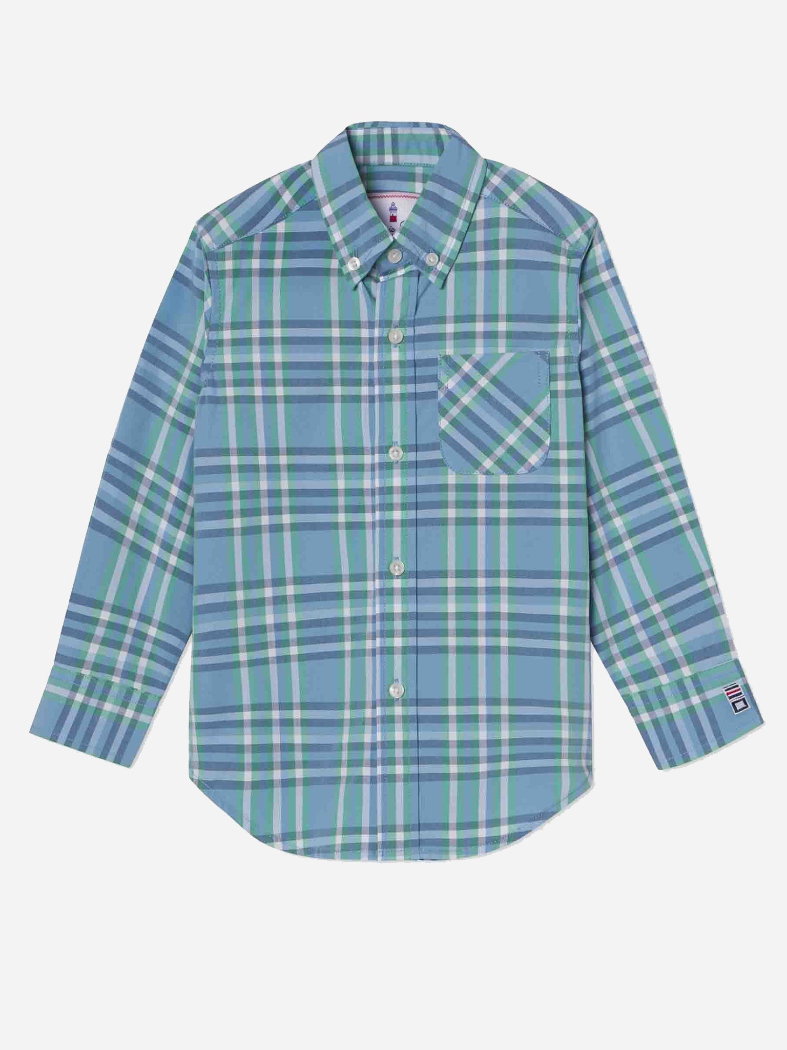 Classic Prep Boys' Owen Button-Down Shirt - Saint Bernard
