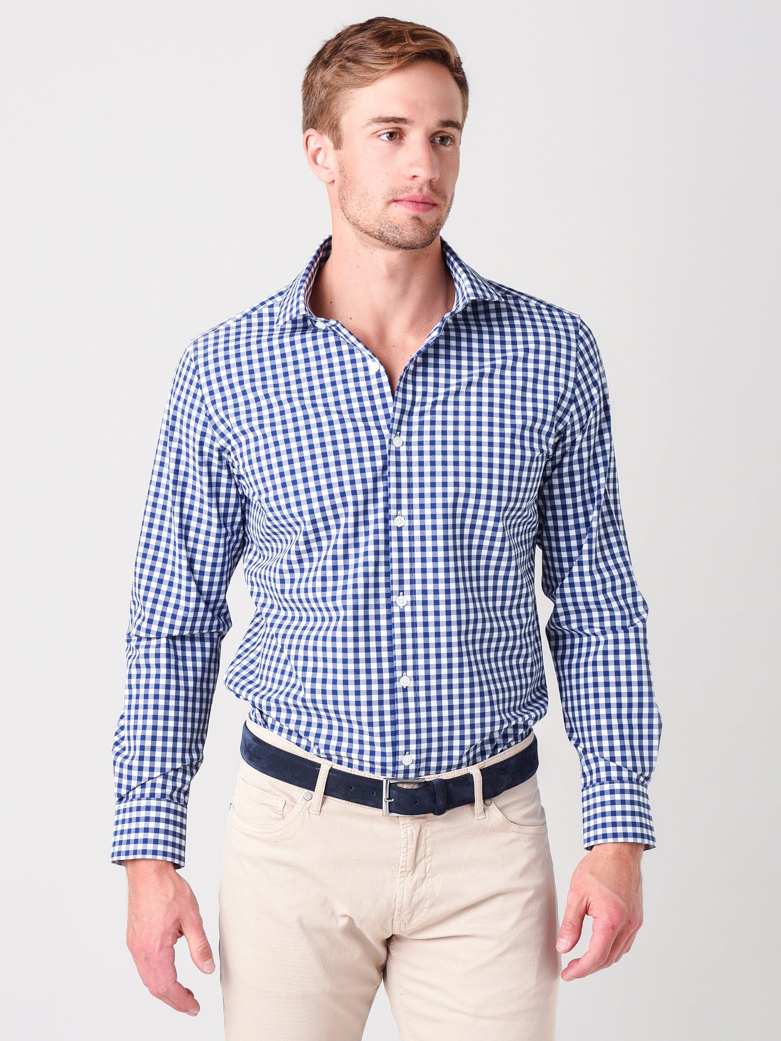 Mizzen+Main Men's Leeward Dress Shirt - Saint Bernard