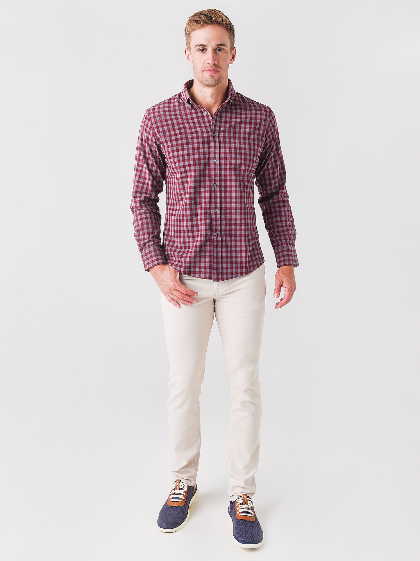 1WS-0351xBURGUNDYCHECK-alt1