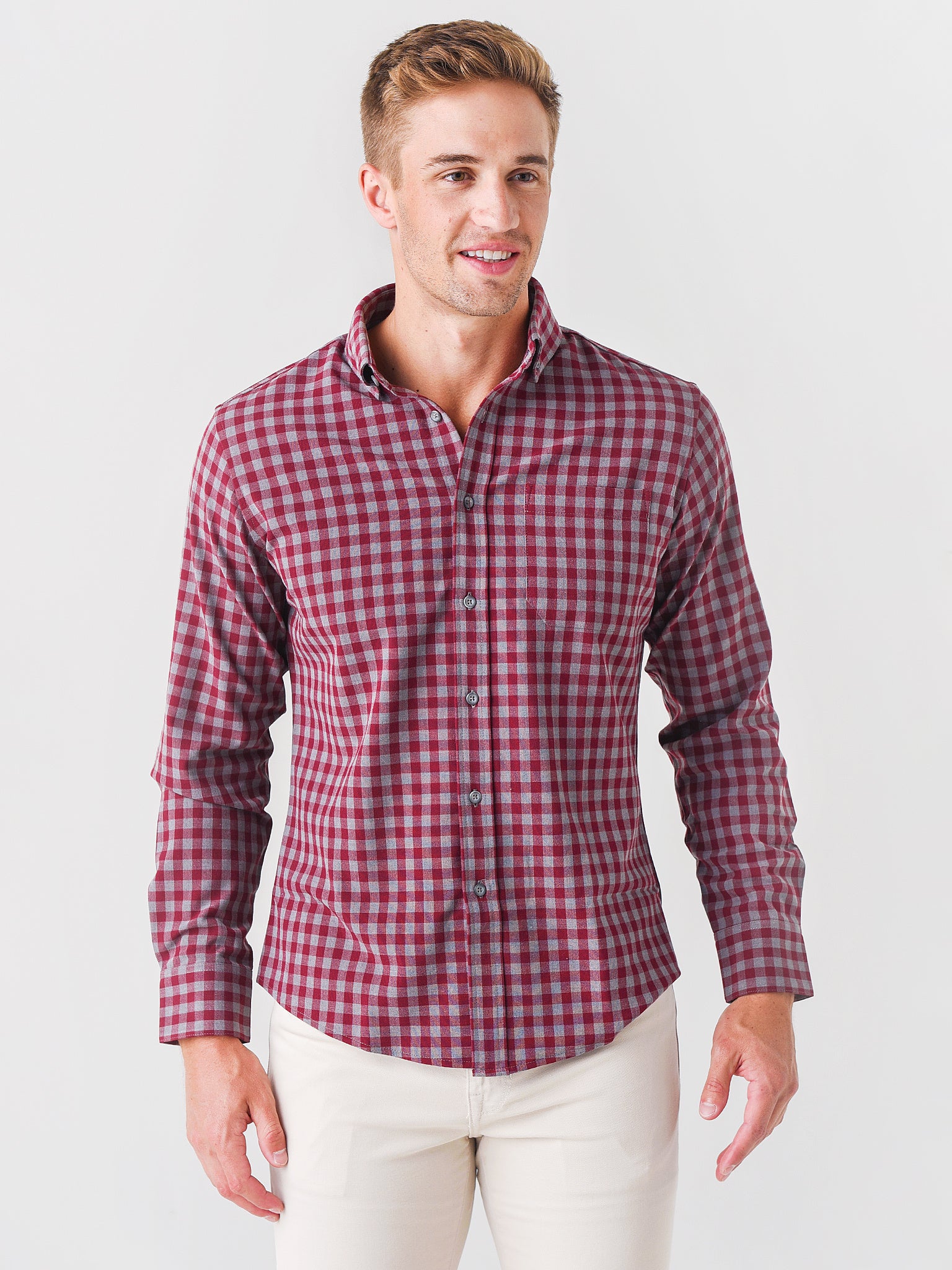 Mizzen + Main Men's City Flannel - Saint Bernard