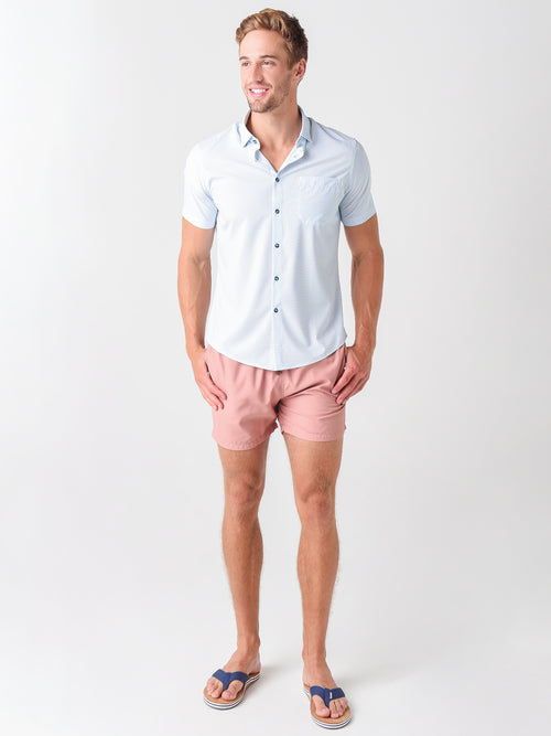 Mizzen+Main Men's Leeward Short-Sleeve Shirt