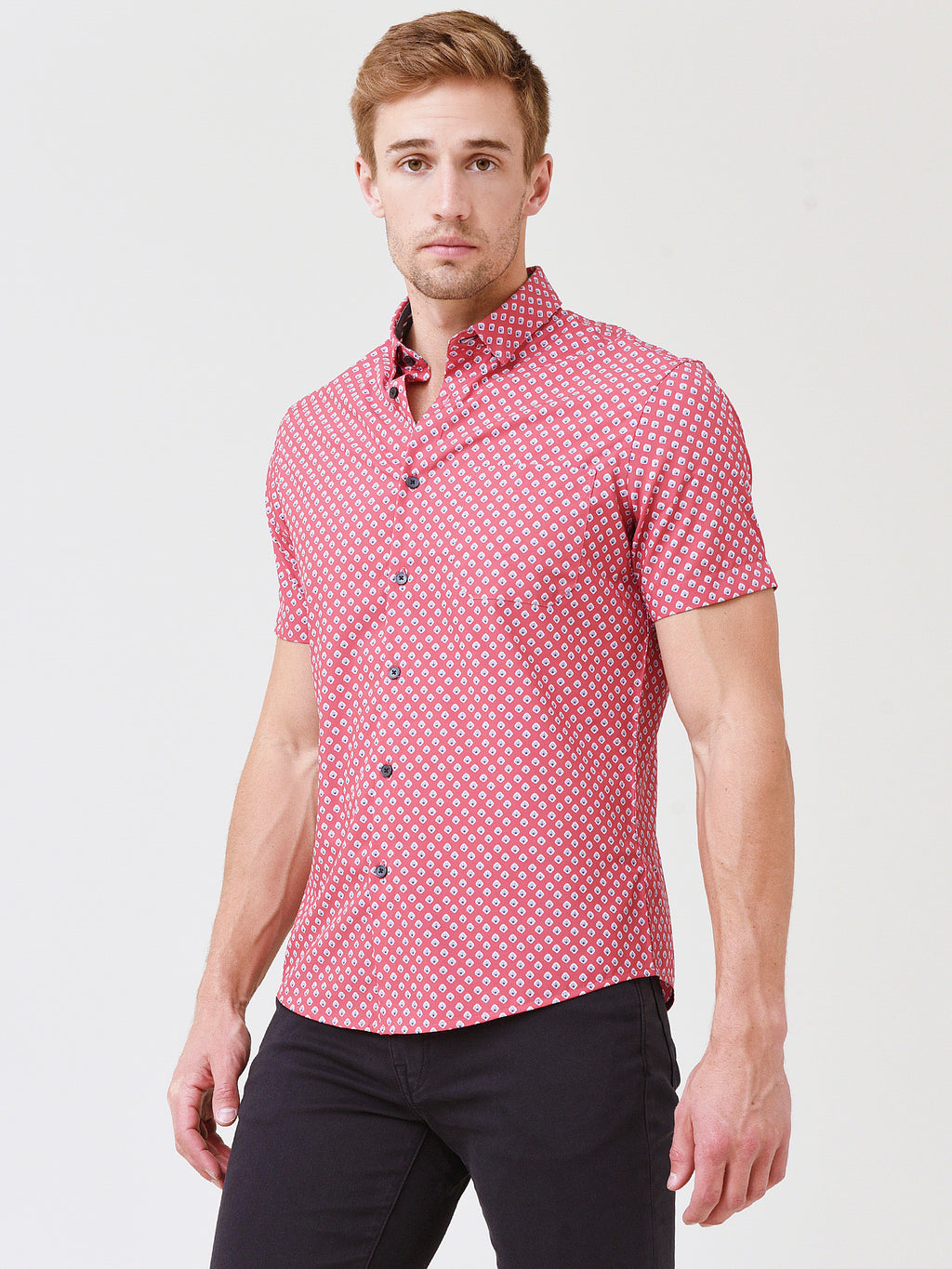 Mizzen+Main Men's Leeward Shirt - Saint Bernard