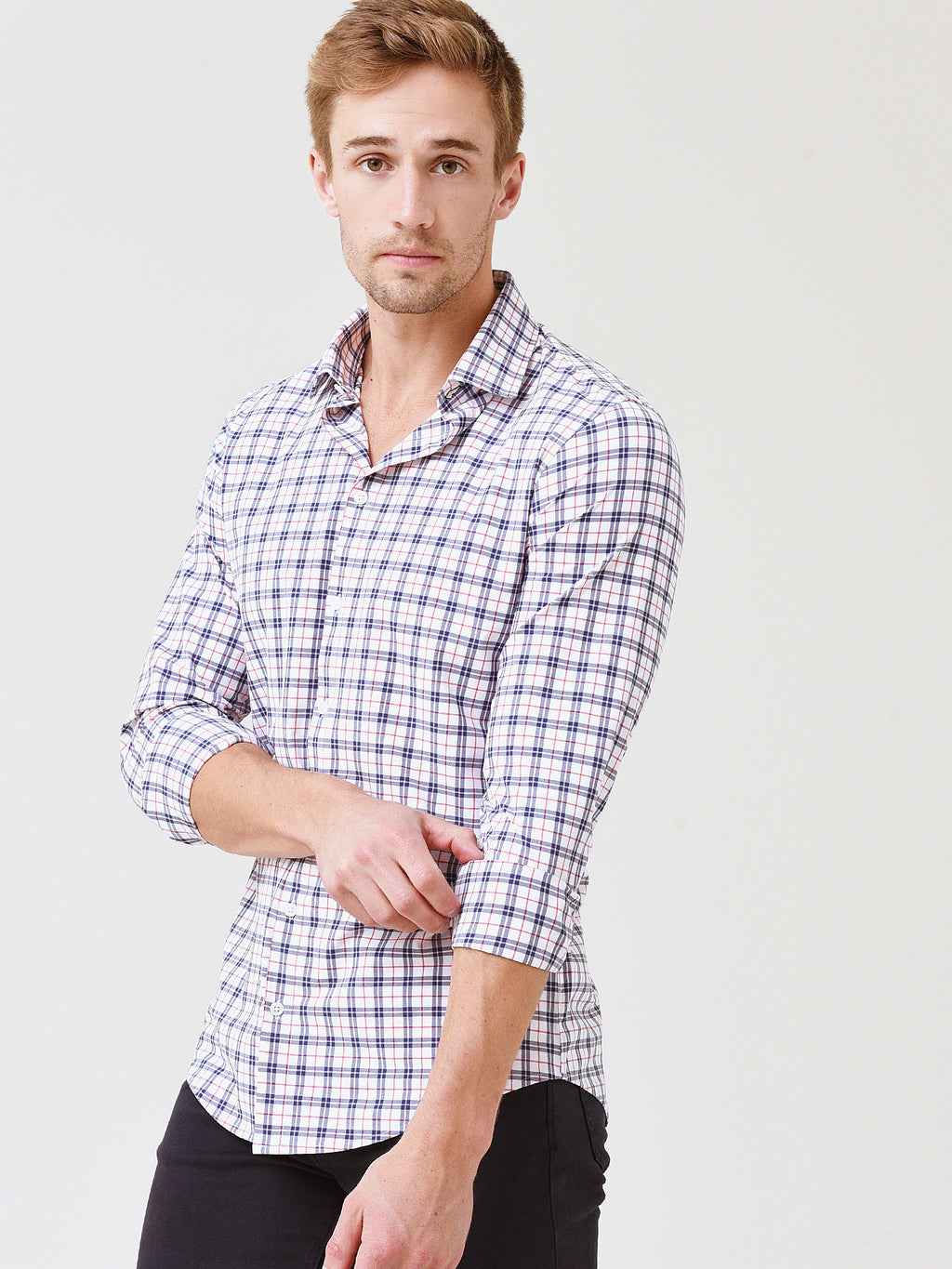 Mizzen+Main Men's Monaco Dress Shirt - Saint Bernard