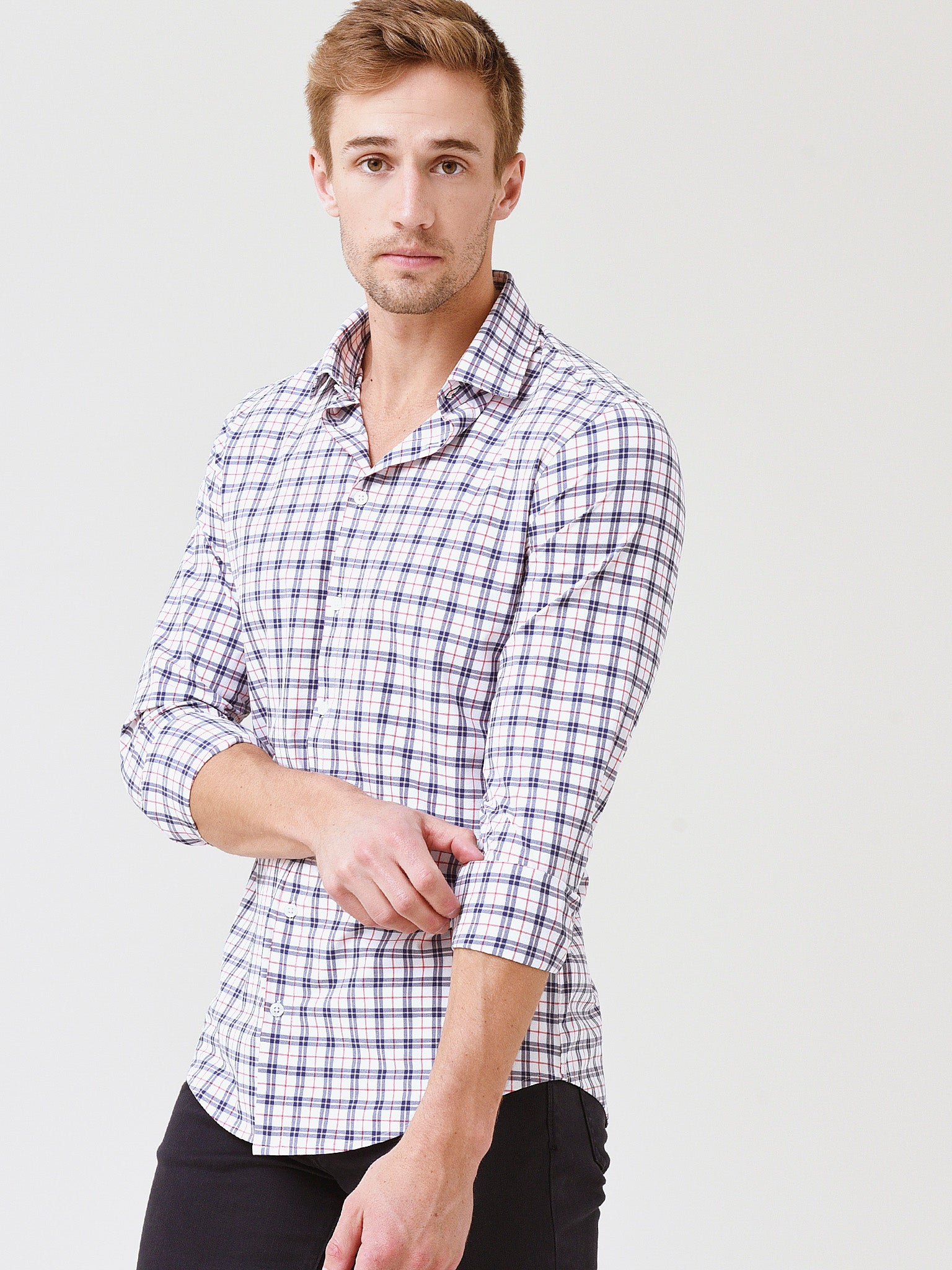 Mizzen+Main Men's Monaco Dress Shirt - Saint Bernard