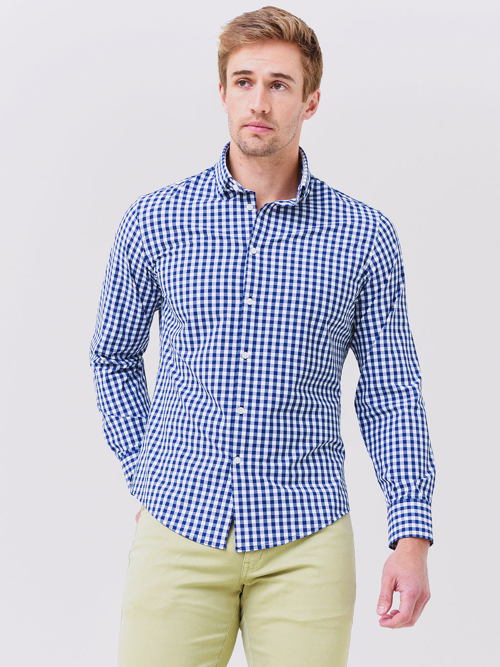 Mizzen+Main Men's Leeward No Tuck Dress Shirt - Saint Bernard