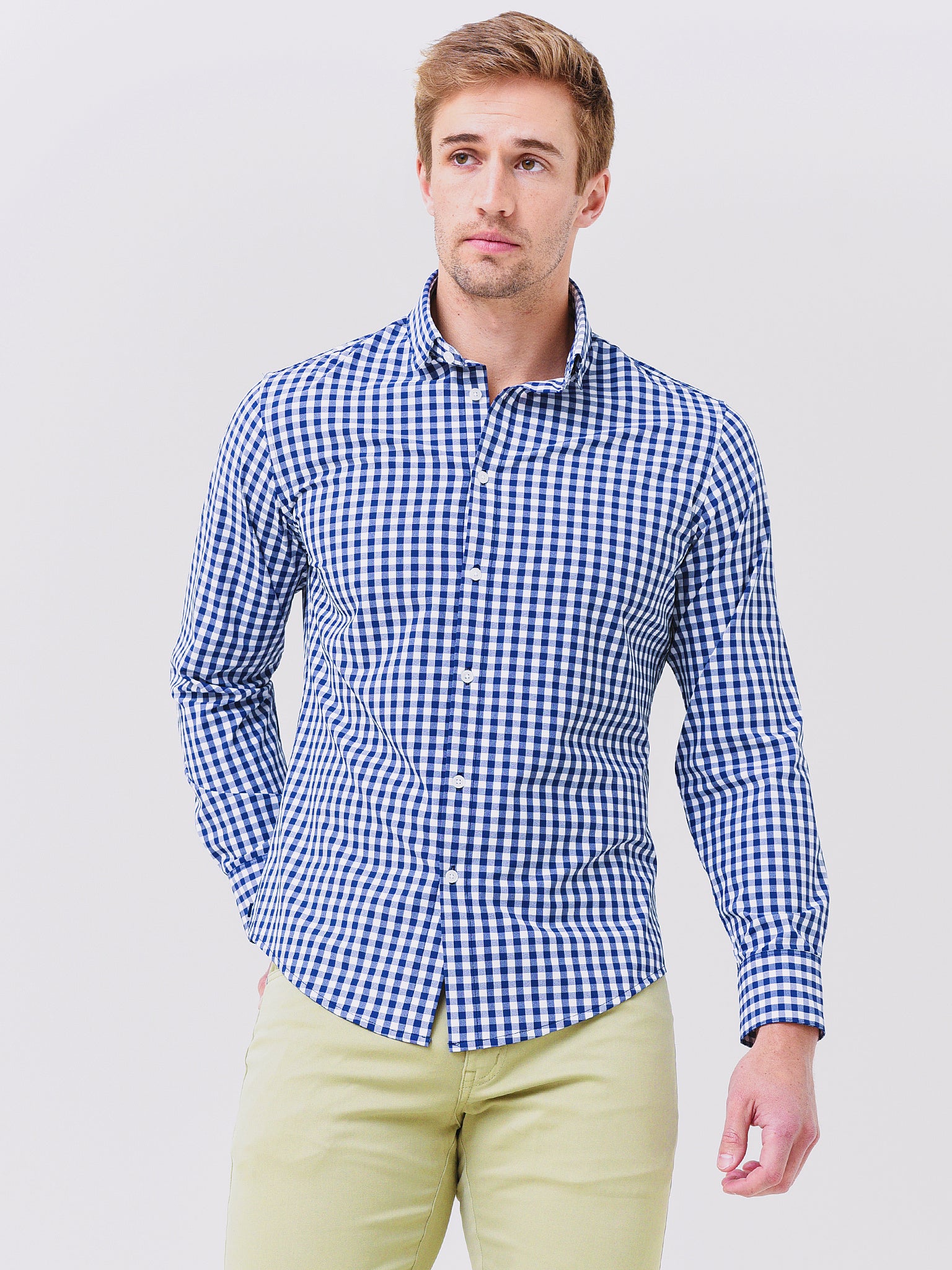 Mizzen+Main Men's Leeward No Tuck Dress Shirt - Saint Bernard