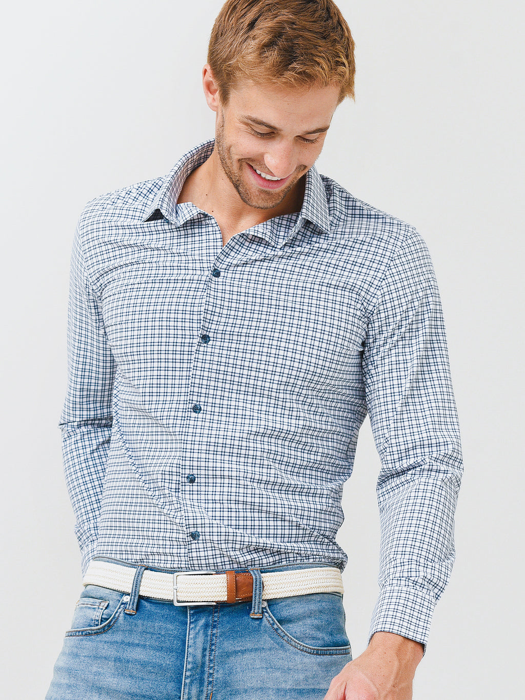 Mizzen+Main Men's Monaco Dress Shirt - Saint Bernard