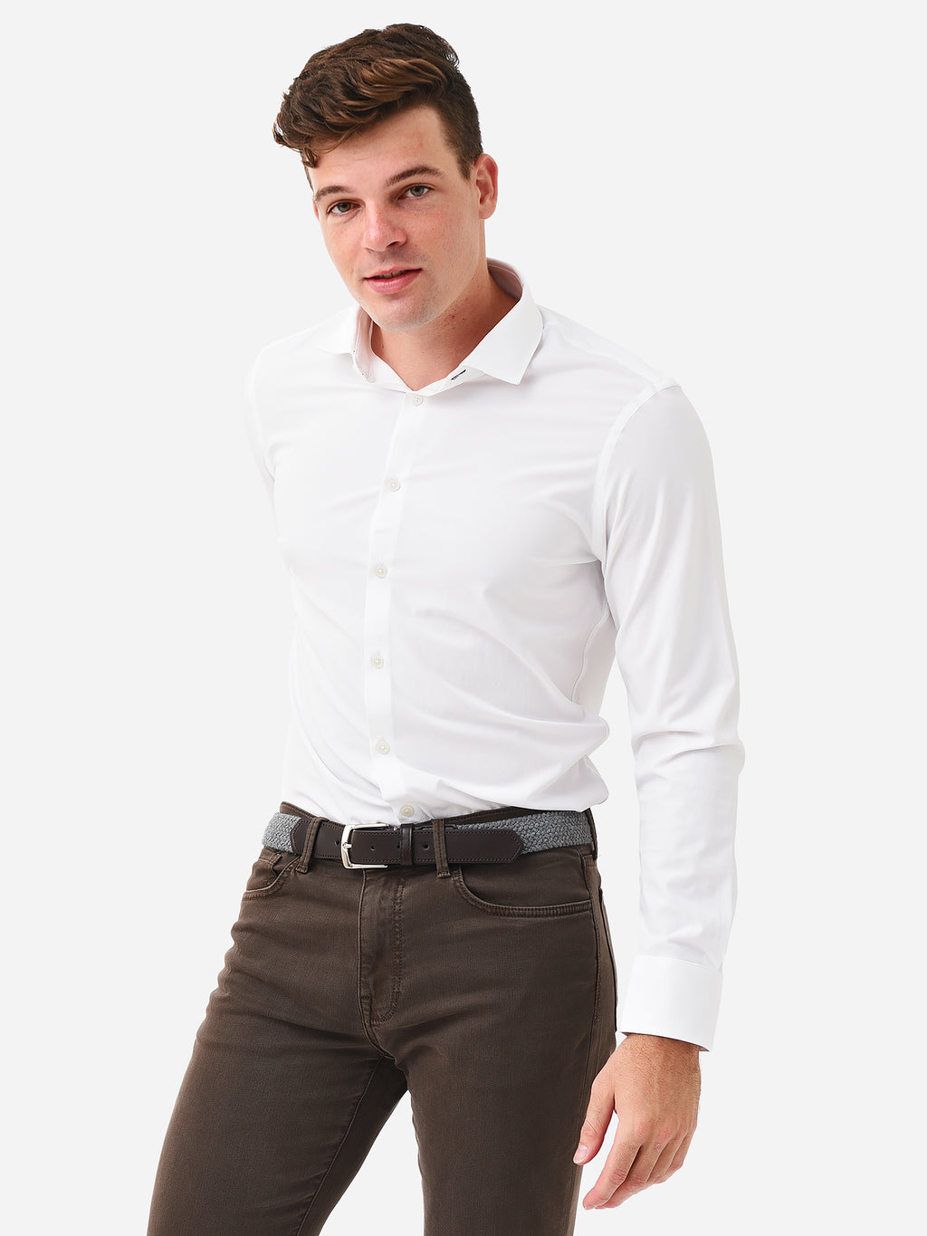 Mizzen+Main Men's Leeward Dress Shirt - Saint Bernard