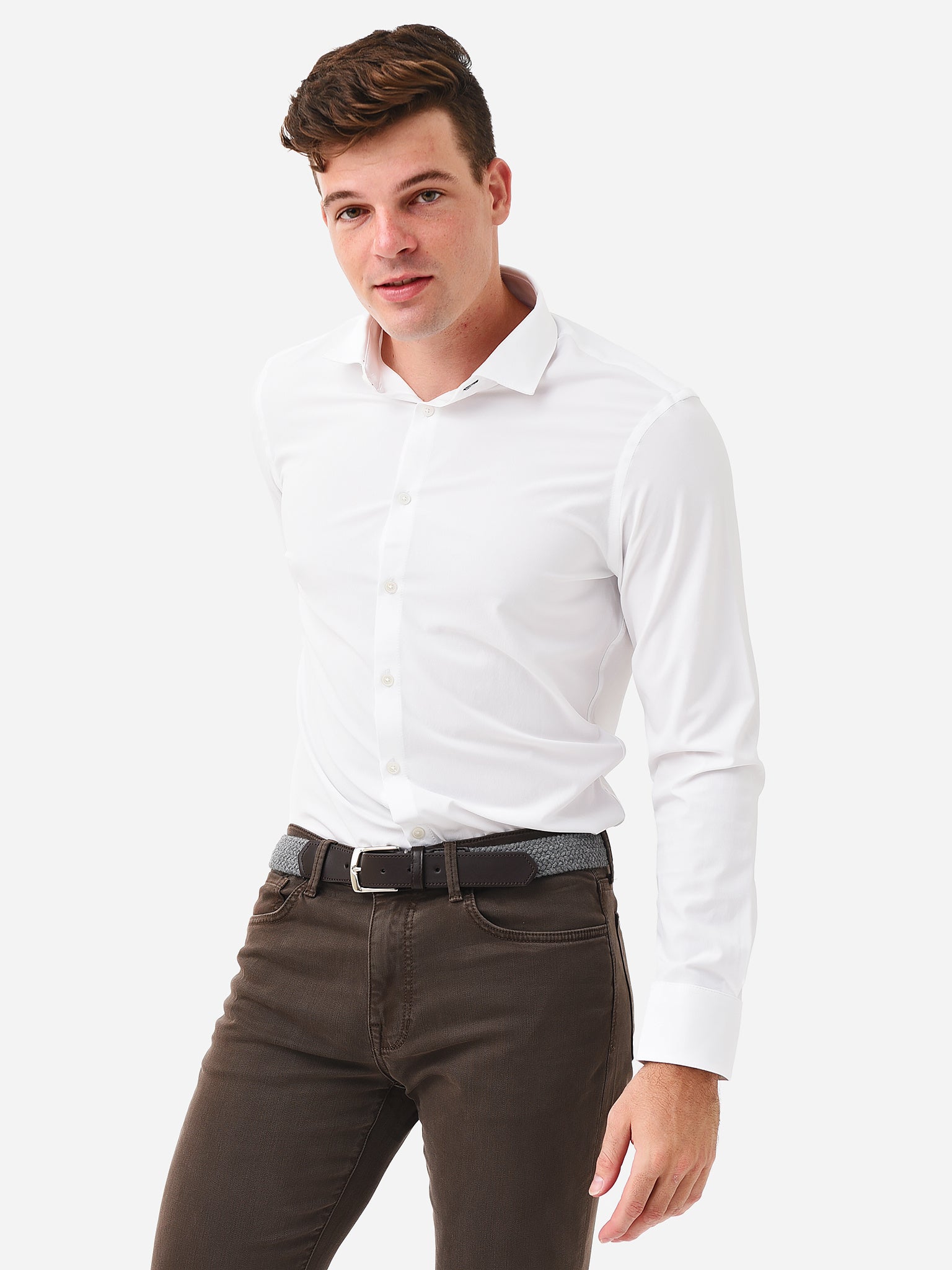 Mizzen+Main Men's Leeward Dress Shirt - Saint Bernard