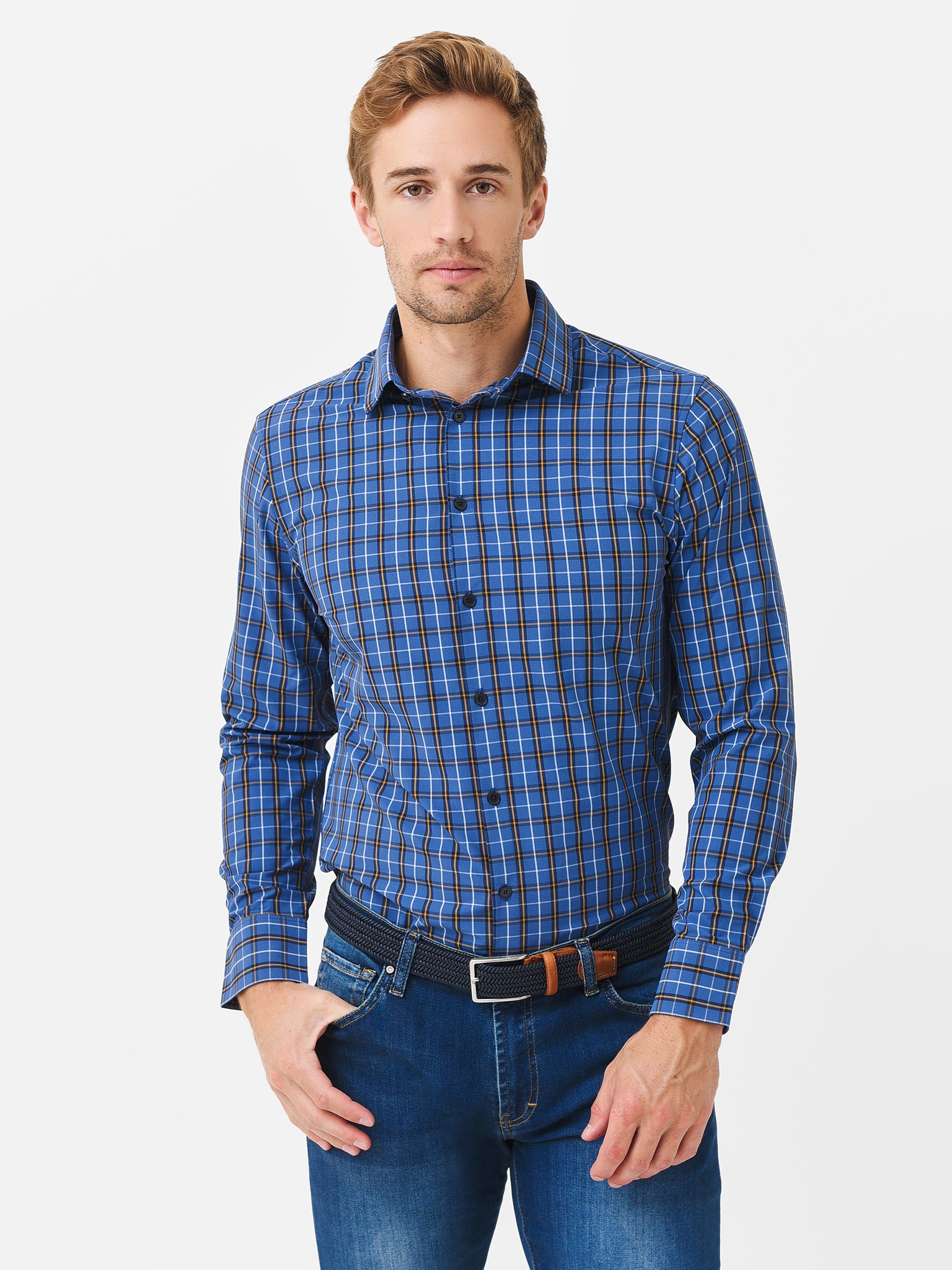 1WS-0967xBLUEGOLDPLAID-alt1
