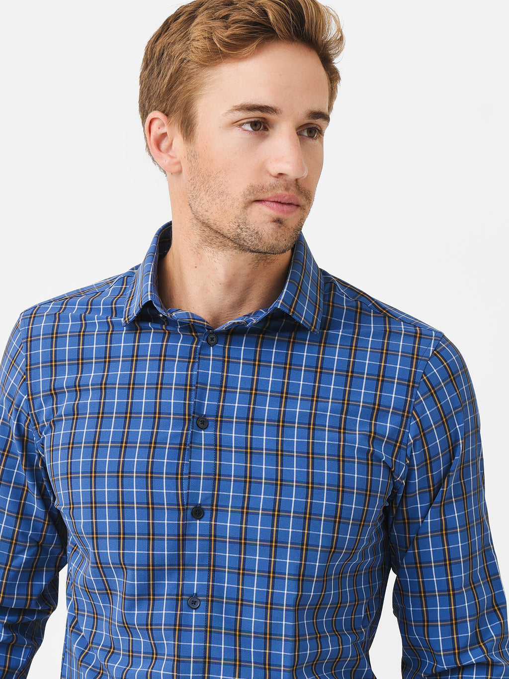 Mizzen+Main Men's Leeward Button-Down Shirt - Saint Bernard