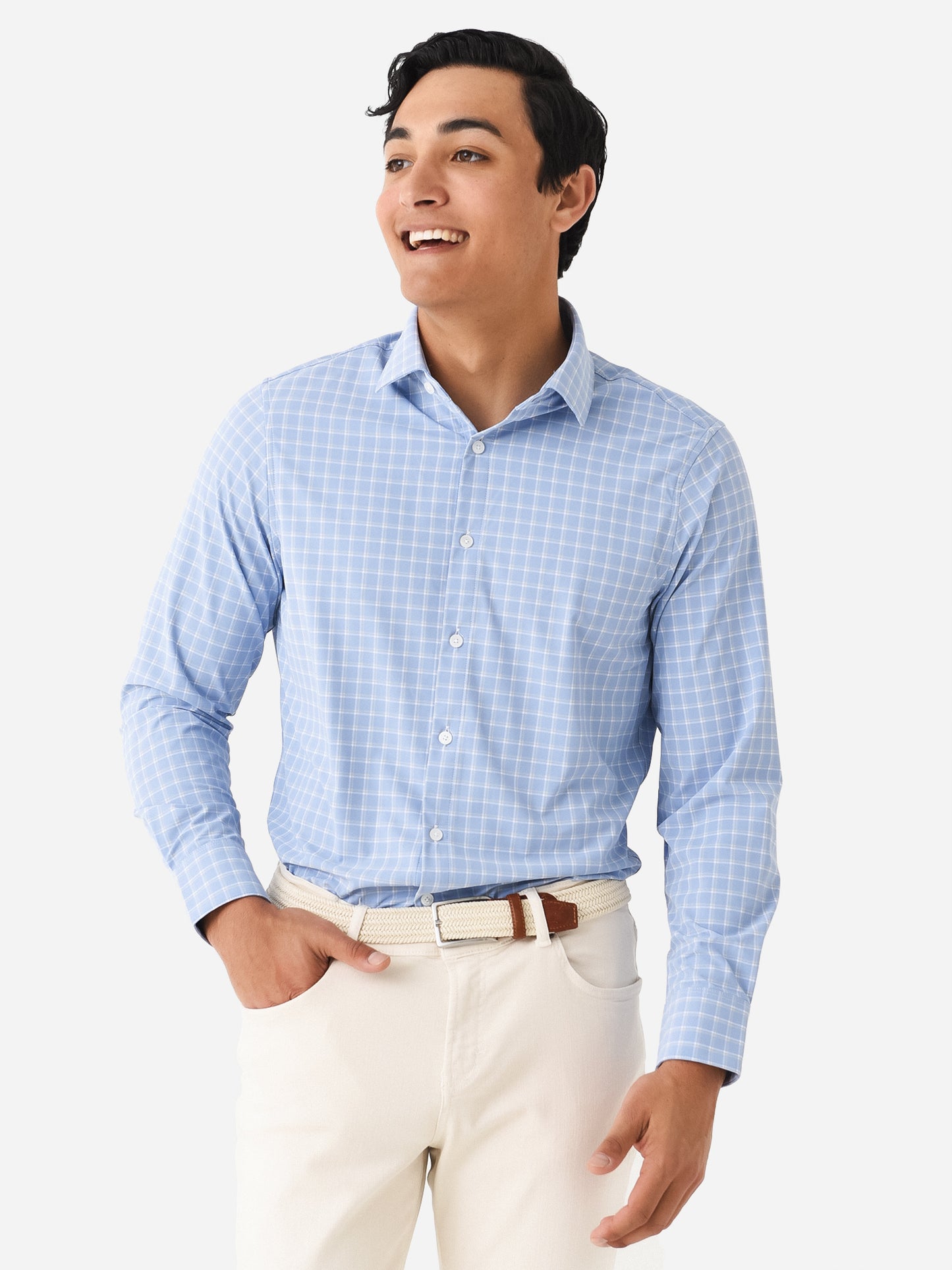 Mizzen+Main Men's Monaco Dress Shirt - Saint Bernard