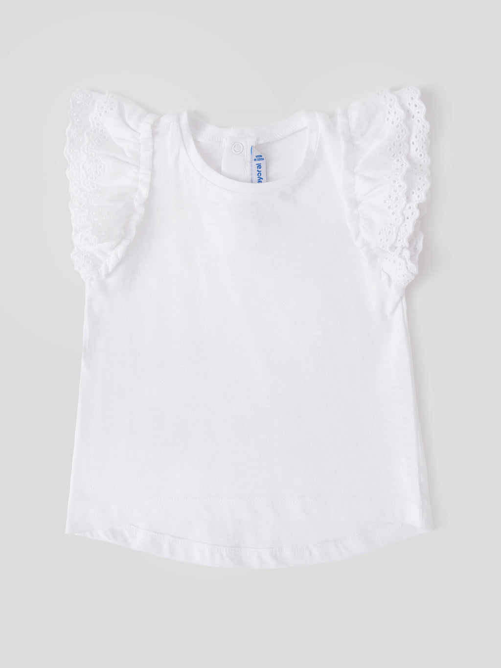 Mayoral Baby Girls' Short Sleeve Tee - Saint Bernard