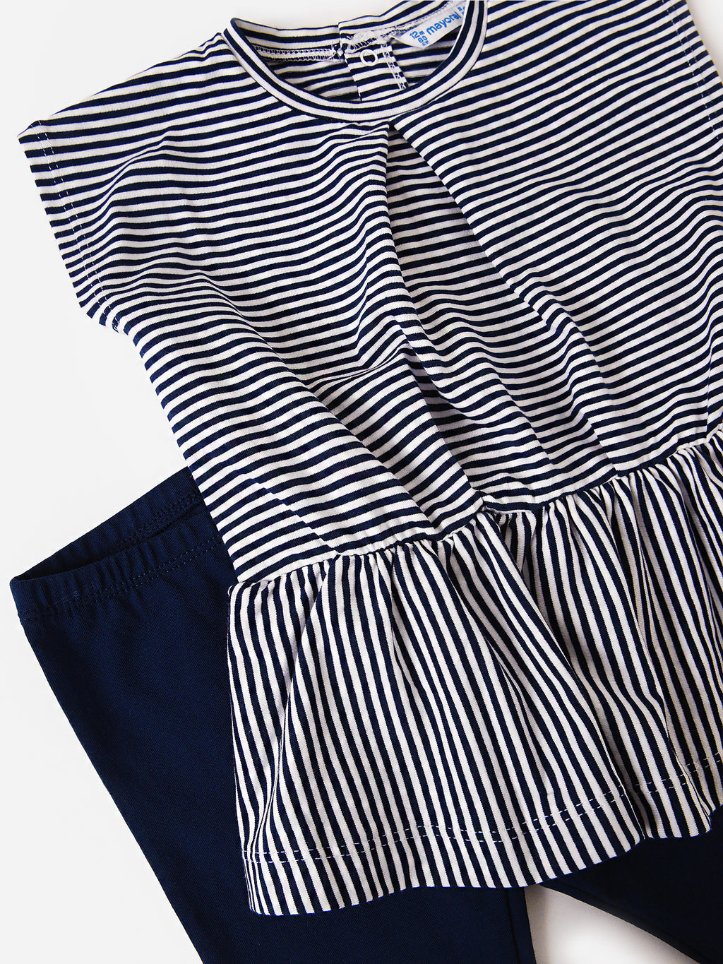 Mayoral Girls' Stripes Leggings Set - Saint Bernard