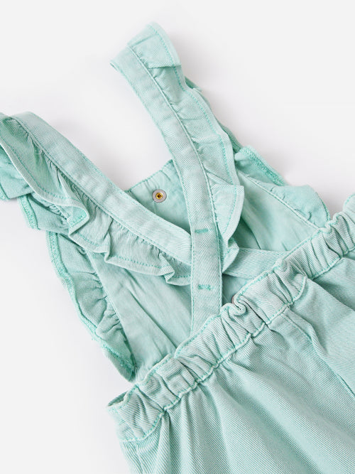 Mayoral Baby Girls' Twill Romper
