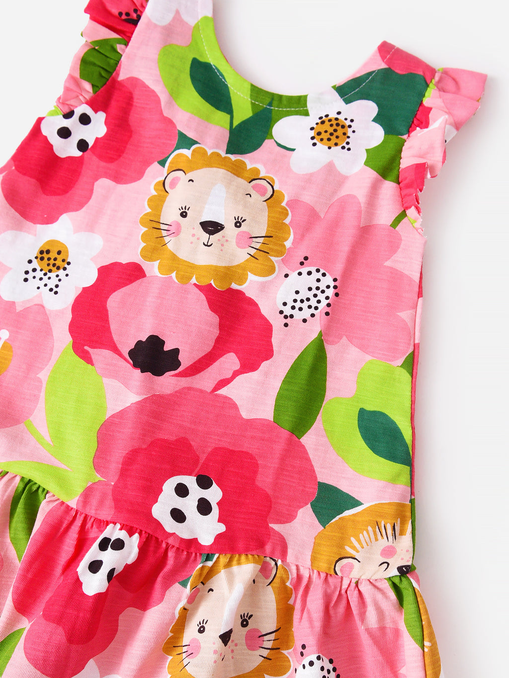 Mayoral Baby Girls' Printed Dress - Saint Bernard