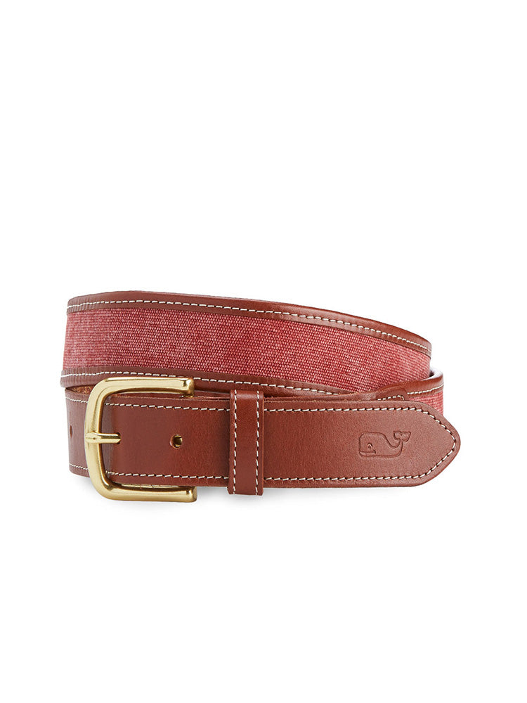 Vineyard Vines Canvas Border Belt – Saint Bernard display picture 3