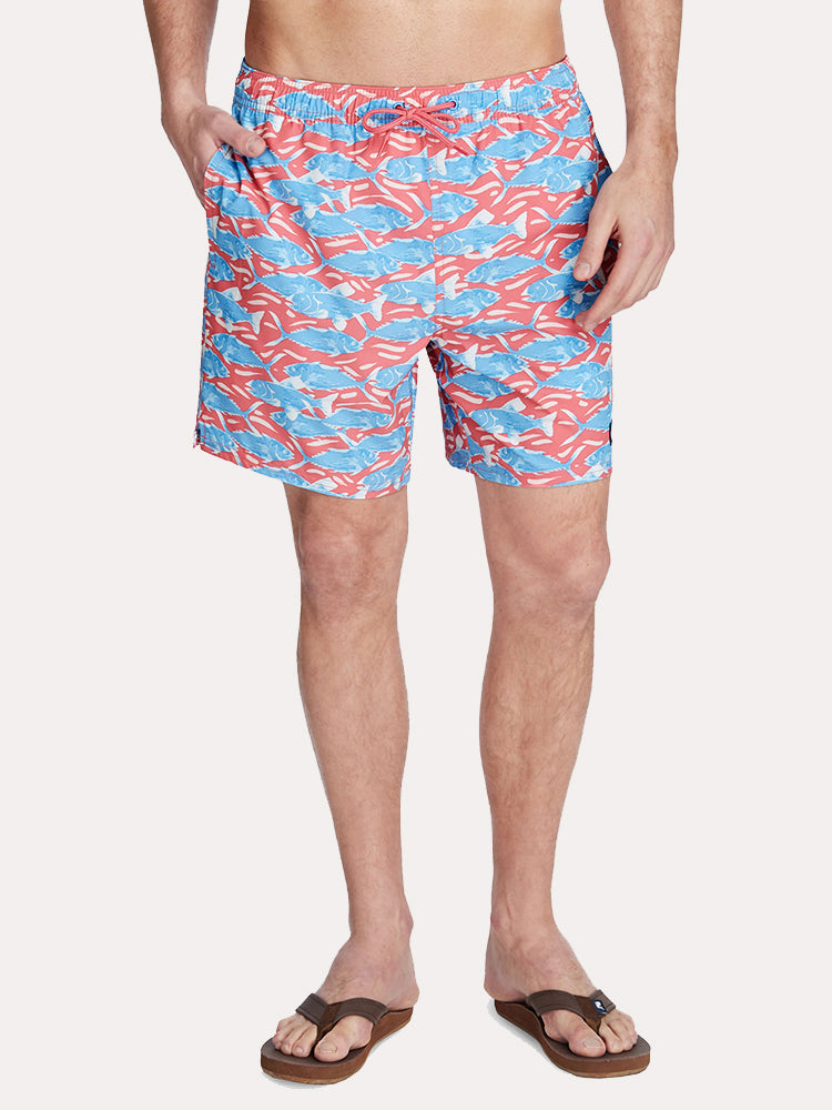 Vineyard Vines Swimming With The Fish Chappy Trunk - Saint Bernard