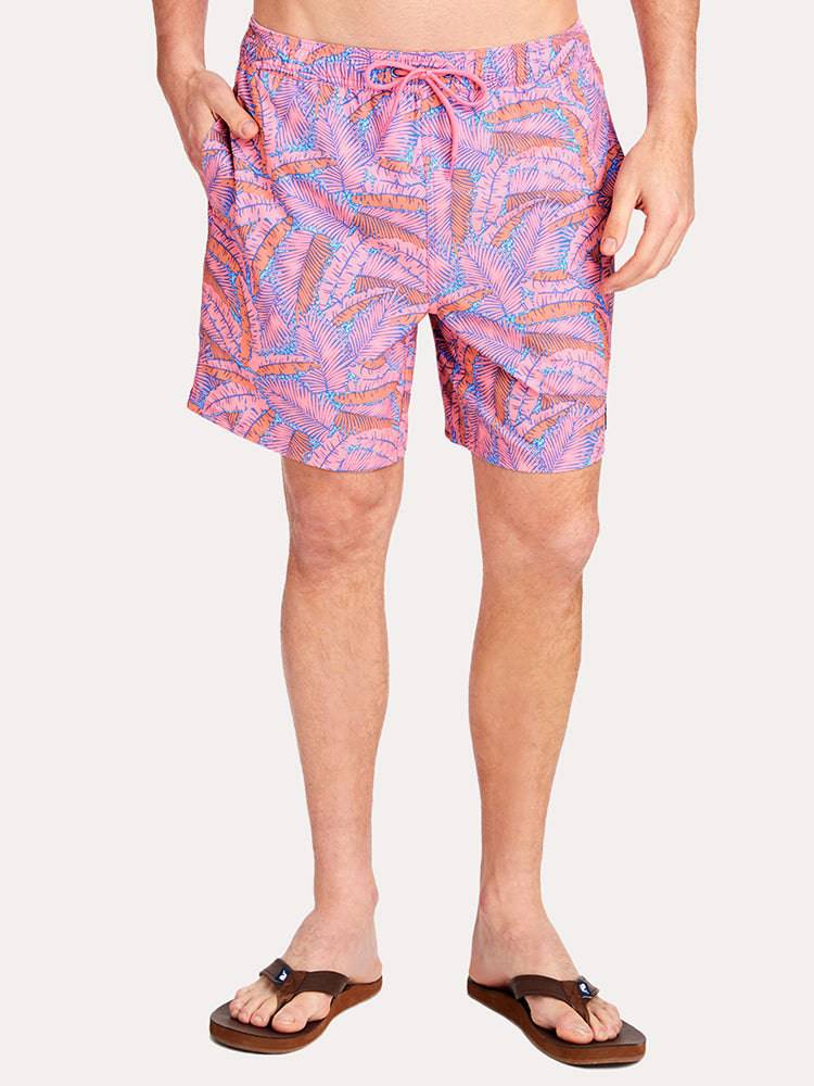 Vineyard Vines Men's Island Palms Chappy Trunks - Saint Bernard