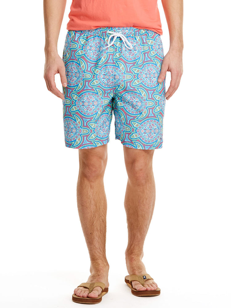 Vineyard Vines Sea of Turtles Bungalow Trunks - Saint Bernard