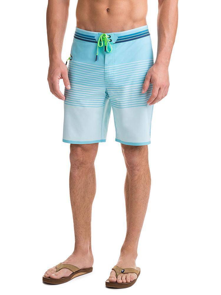 Vineyard Vines Sculpin Stripe Tech Board Short - Saint Bernard