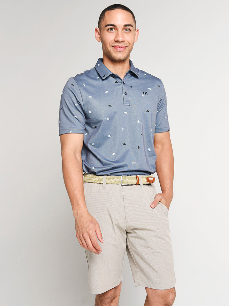 Travis Mathew K-Maze Polo - Saint Bernard